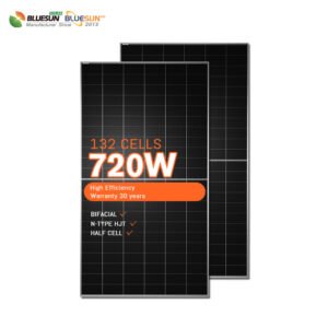 Panneau solaire Bifacial BLEUSUN 720W